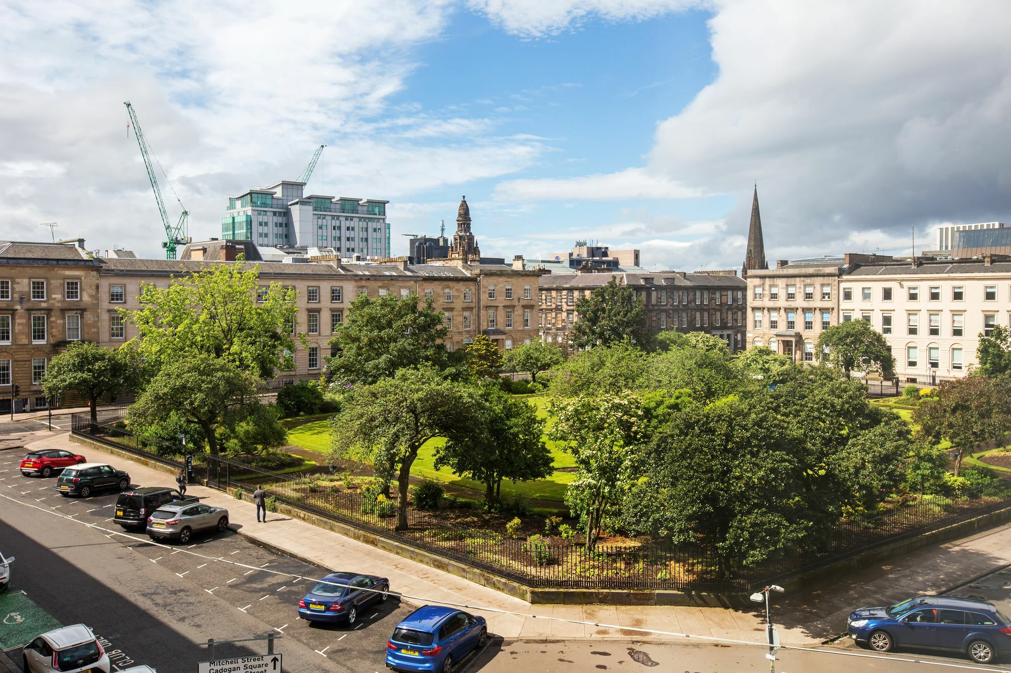 Blythswood Square Apartments Glasgow Exterior photo